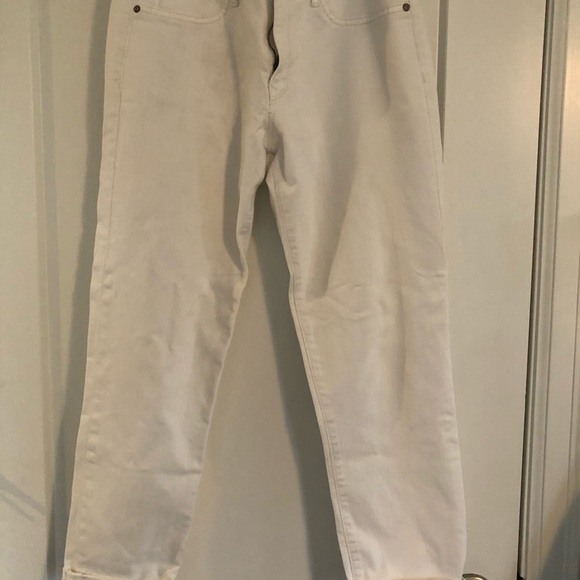 White denim pants - Picture 1 of 2